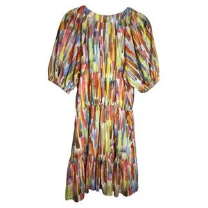 Willa Story | Dresses | Willa Story Rachel Abstract Tie Waist Dress ...